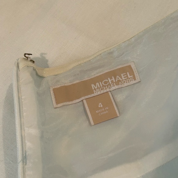 Light Blue Michael Kors Halter Dress - Picture 5 of 8